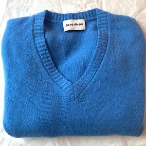 Cachemire - Vneck sweater - Ça Va De Soi